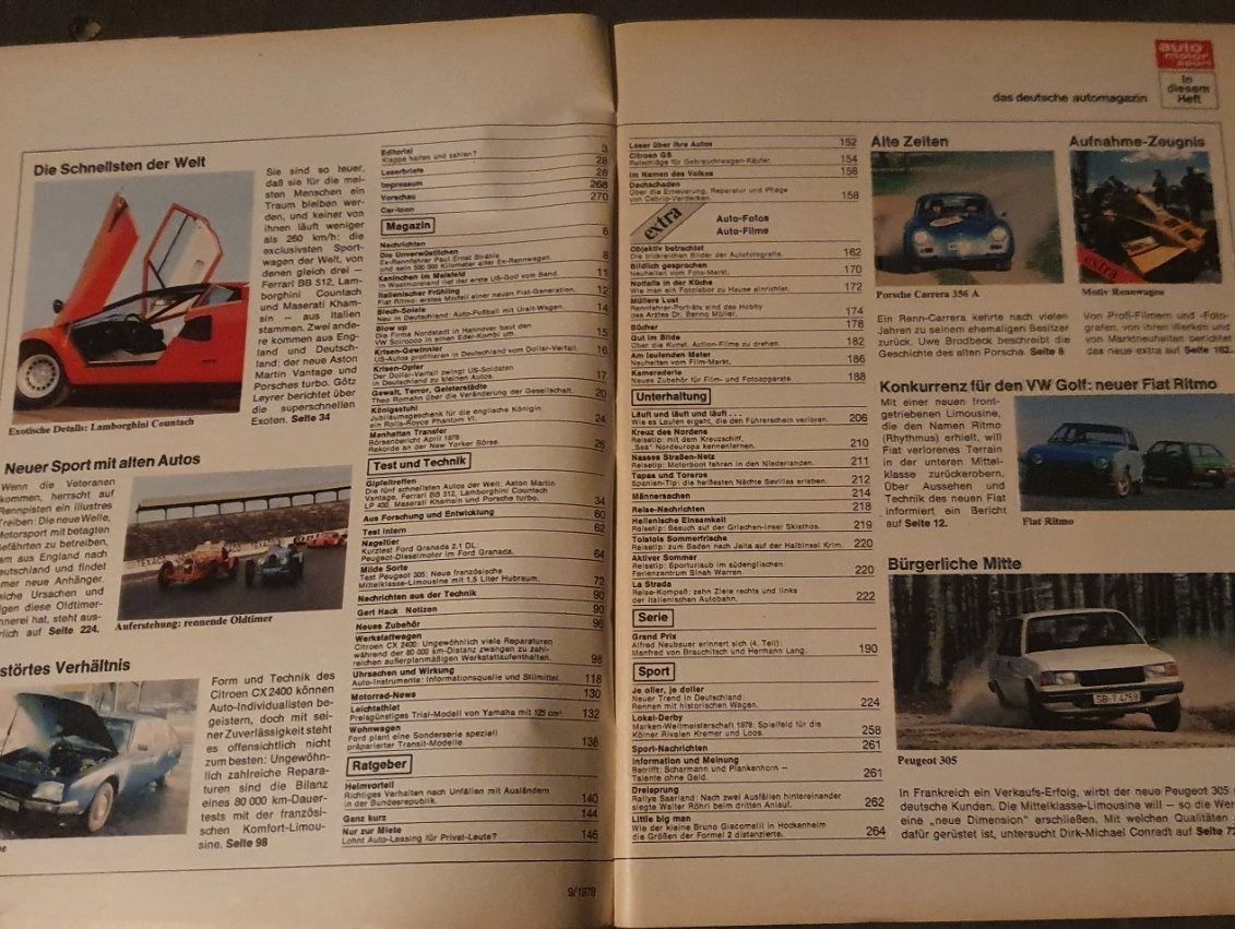 Lamborghini Sonstiges Fahrzeugzubehör: AMS 9/78 Ferrari BB512 Aston Martin Maserati Countach 911 xx – Gebraucht aus Flawil von sr1_f6st 1