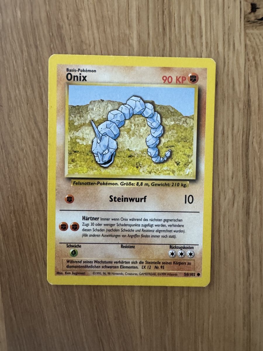 Cartoline: Onix base set – Usato da Meinisberg venduto da Knightdeals