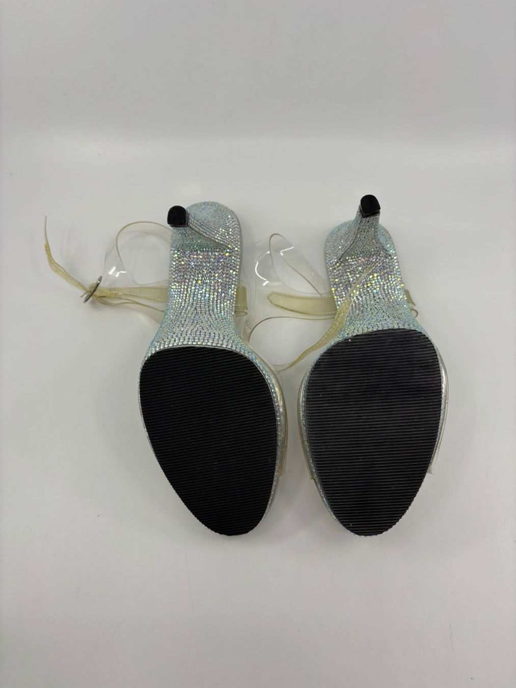 Scarpe da donna: Transparente Sommer High Heels Grösse 39-40 – Usato da Herisau venduto da Seyashop_2 3