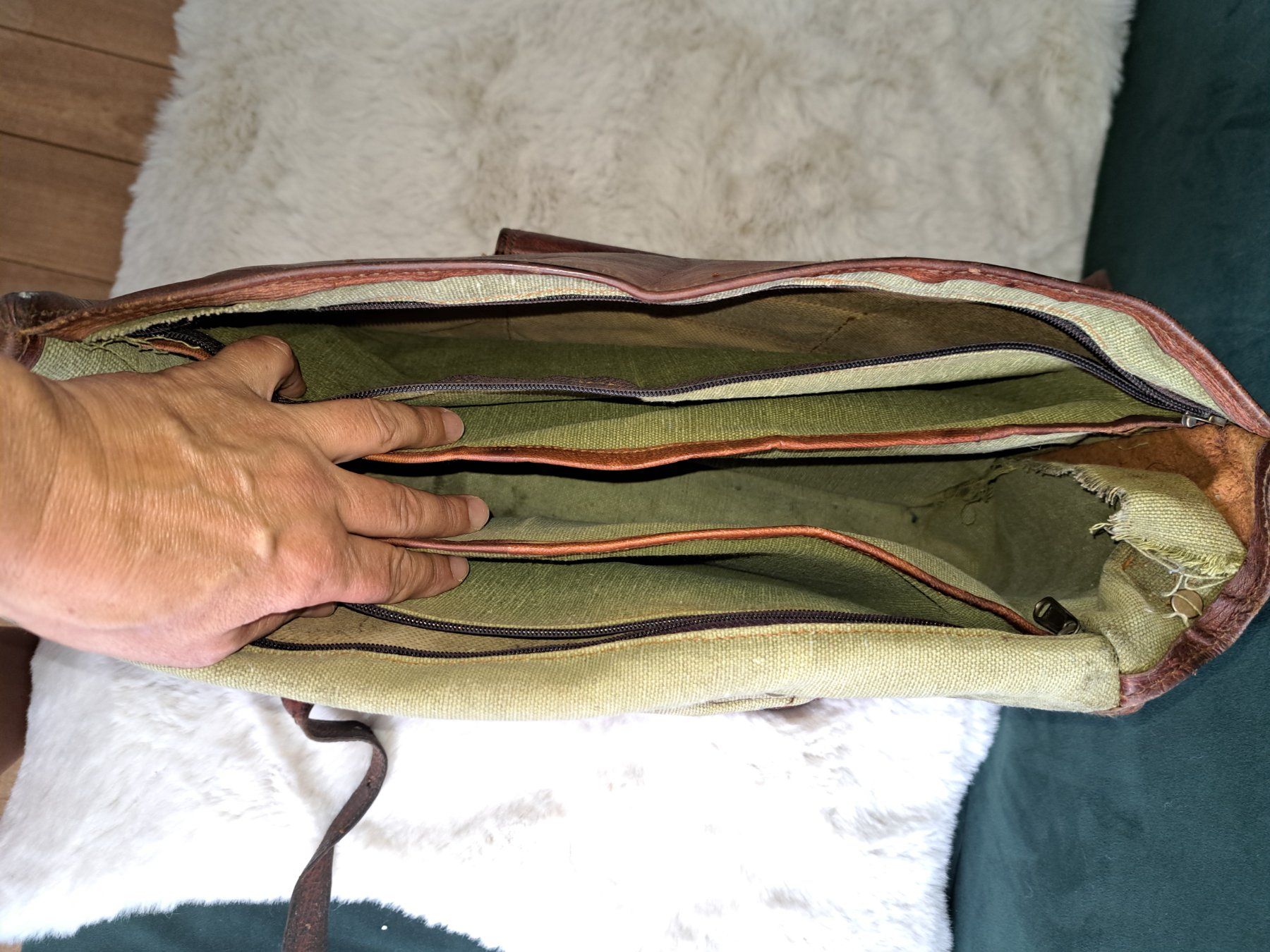 Borse: Lehrertasche aus echtem Leder – Usato da Windisch venduto da Ale_d2km 3