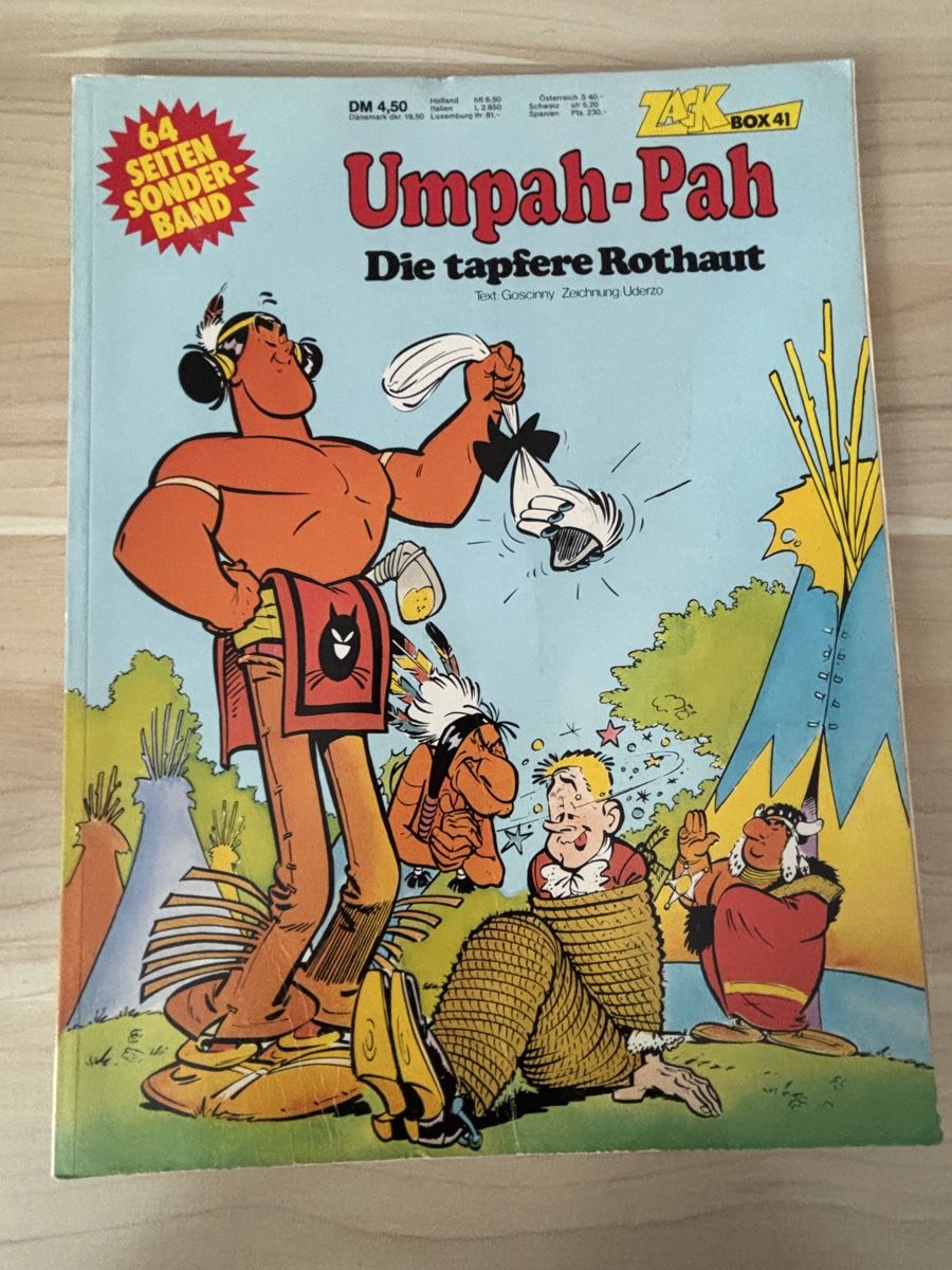 Fumetti: Umpah-Pah, Zack Box 41 – Usato da Kehrsatz venduto da Raboy