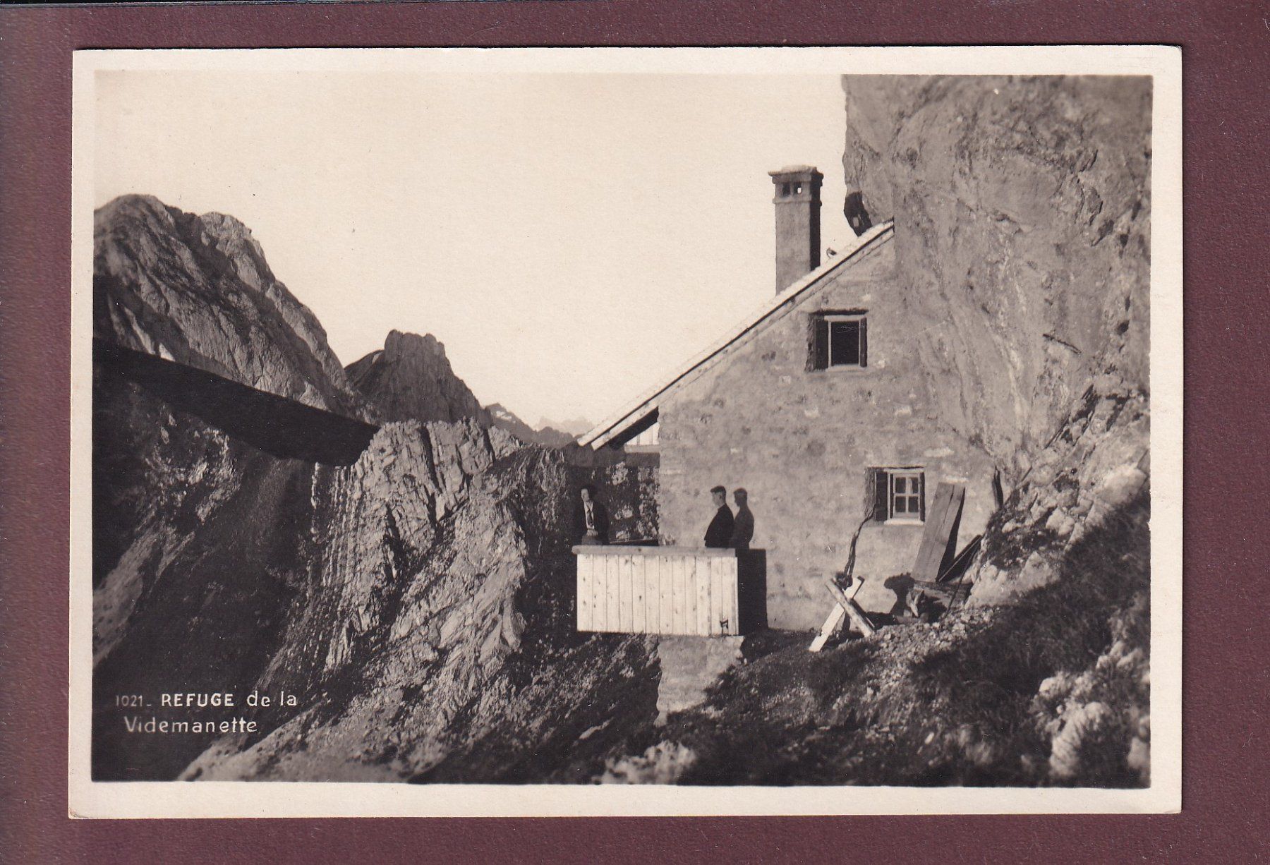 Cartes postales: Refuge de la VIDEMANETTE – D'occasion à Pully par nicecards