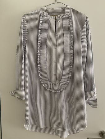 Damen Bluse Burberry gestreift Grösse UK 8 neuwertig