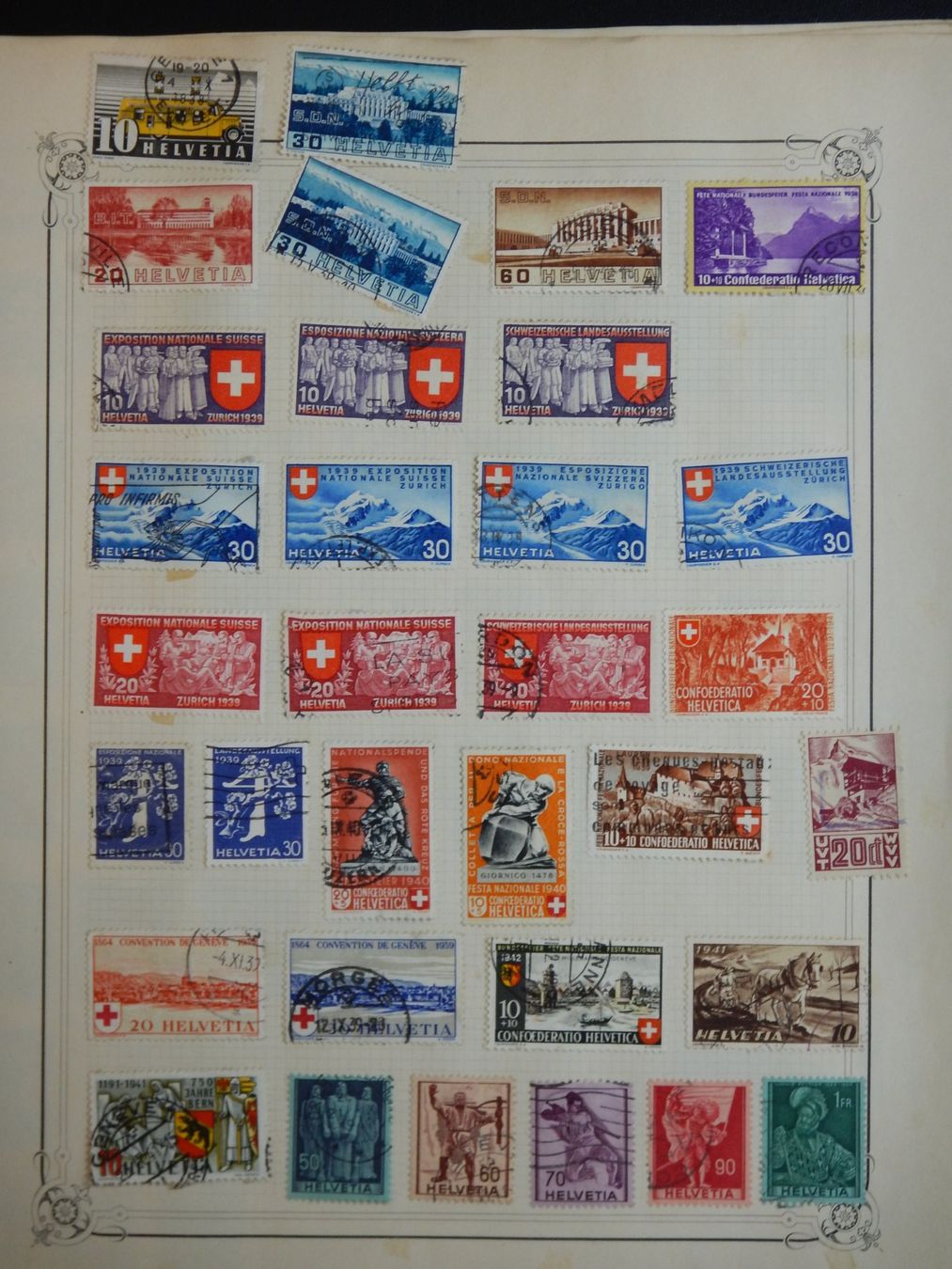 Tutti i francobolli: Schweiz Sammlung ab Klassik – Usato da Zürich venduto da Muehlekauf 4