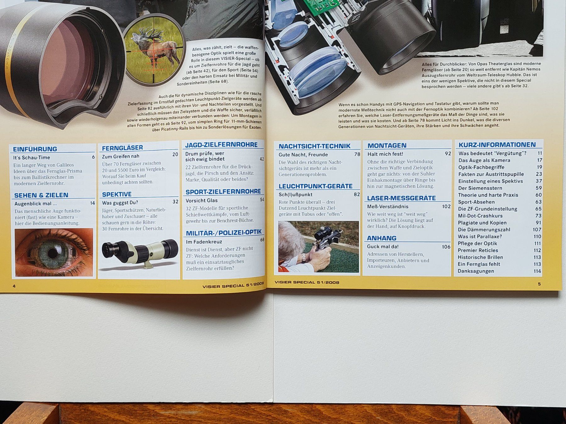 Riviste & Magazine: VISIER Special Nr. 51 - Optik – Nuovo (secondo la descrizione) da Liebefeld venduto da Helveticus6 1