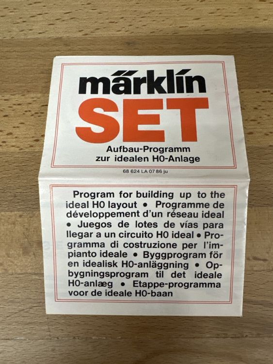 Märklin Aufbau Program 70er (Gebraucht) in Seuzach für CHF 1 – mit ...