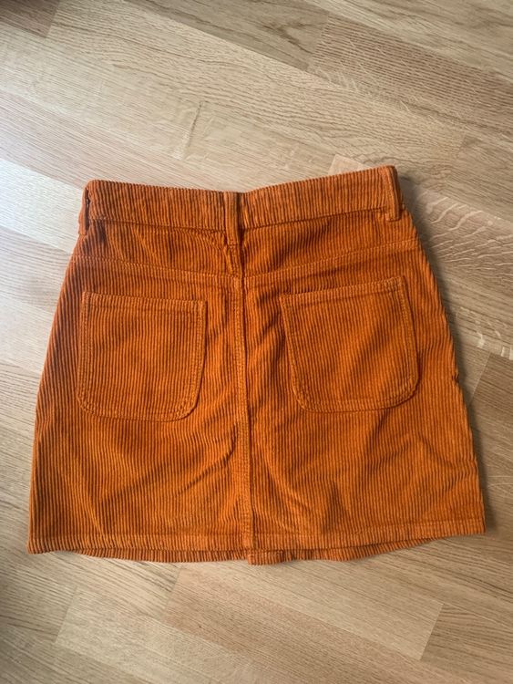 Jupe orange online zara