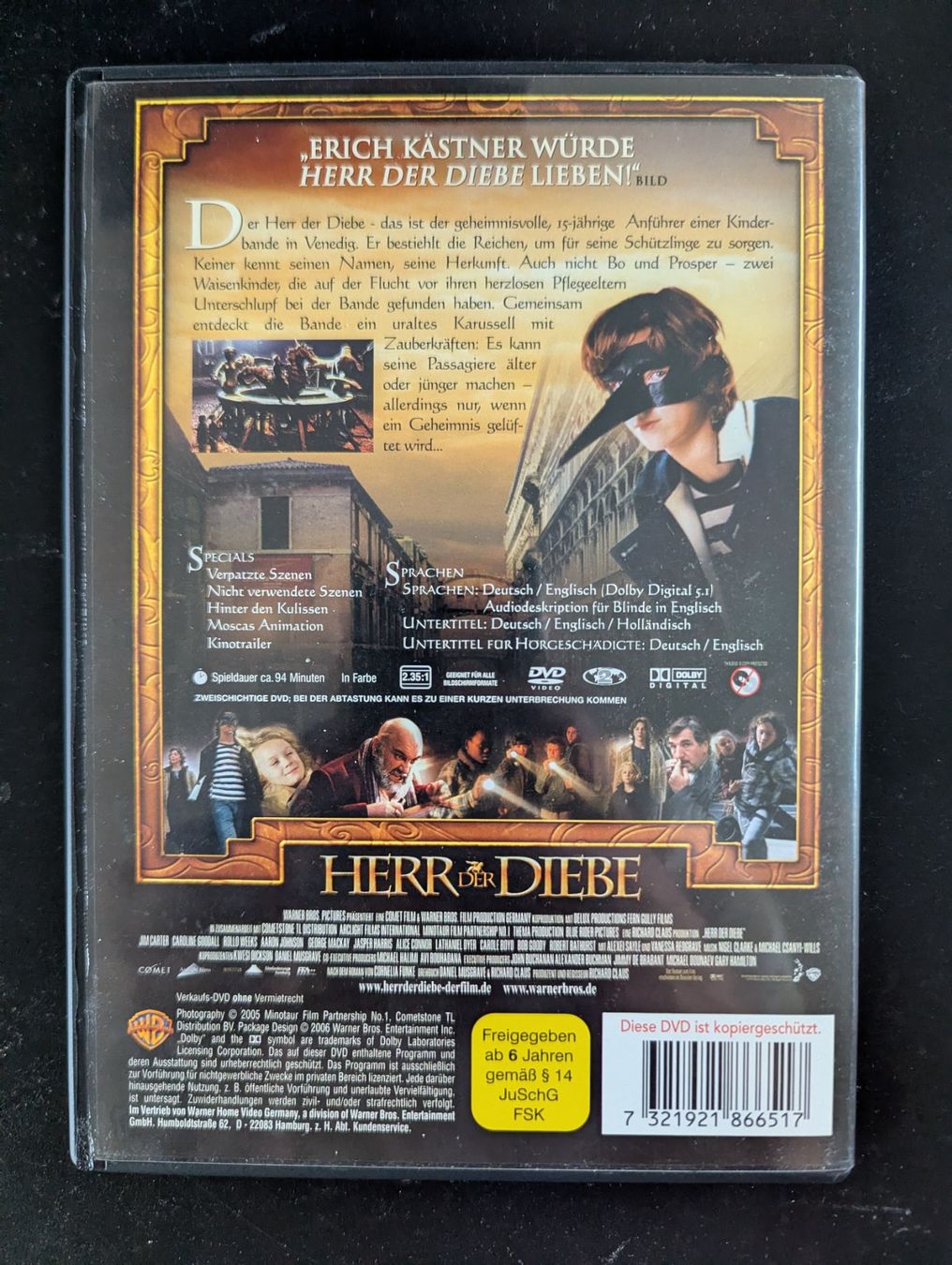 Tutti i DVDs: DVD "Herr der Diebe" – Usato da Aarau venduto da usm_9pwk 1