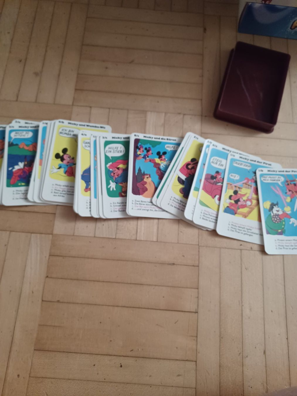 Disney Giochi: Micky Maus Abenteuer Quartett Spiel gebraucht – Usato da Eggersriet venduto da Alphohi 1
