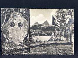Rütli: Krauer- und Greith-Denkmal/Rütliwiese und die Mythen