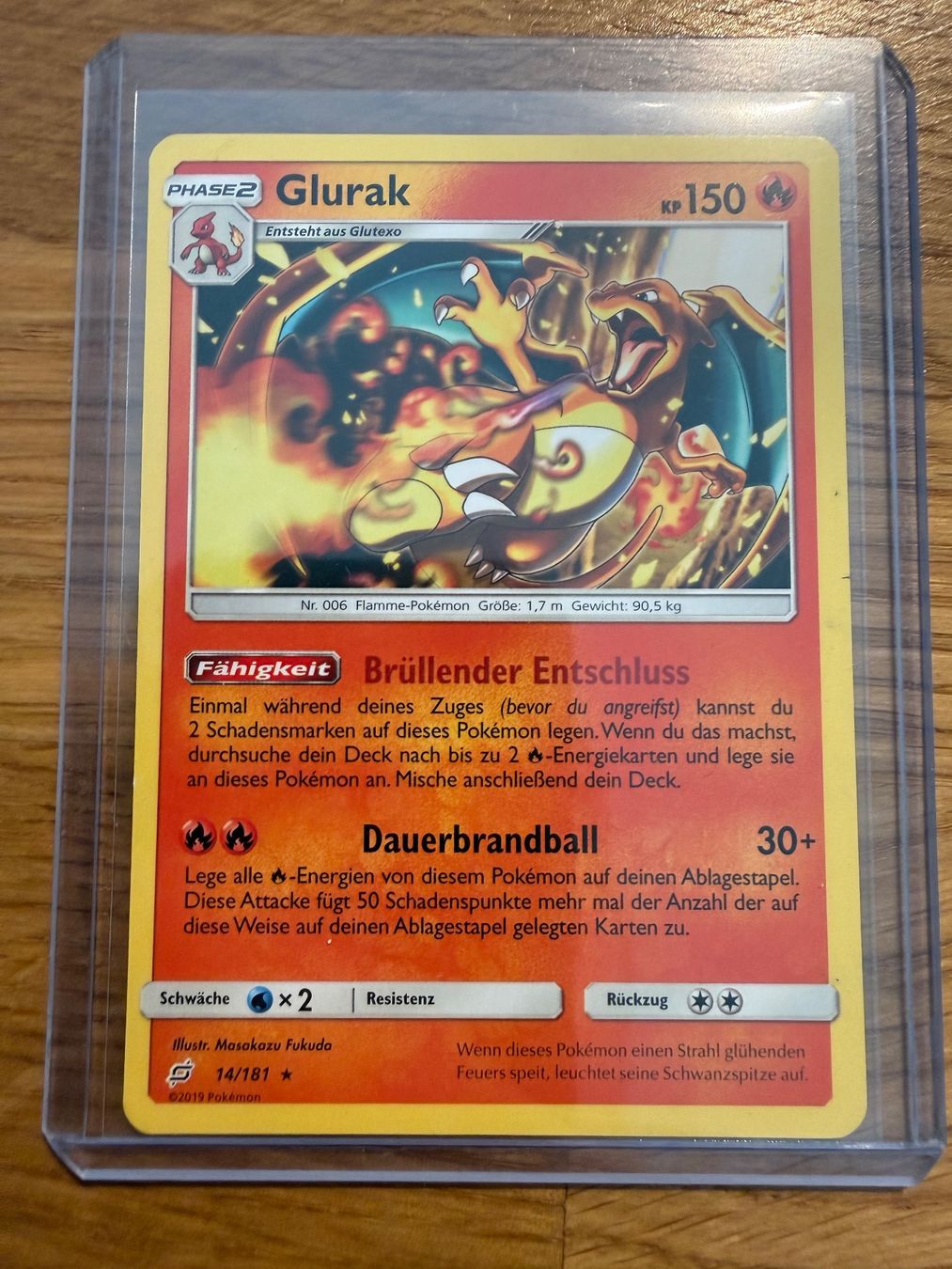 Pokémon Carte collezionabili: Glurak 14/181 – Usato da Amriswil venduto da sim_nlb6