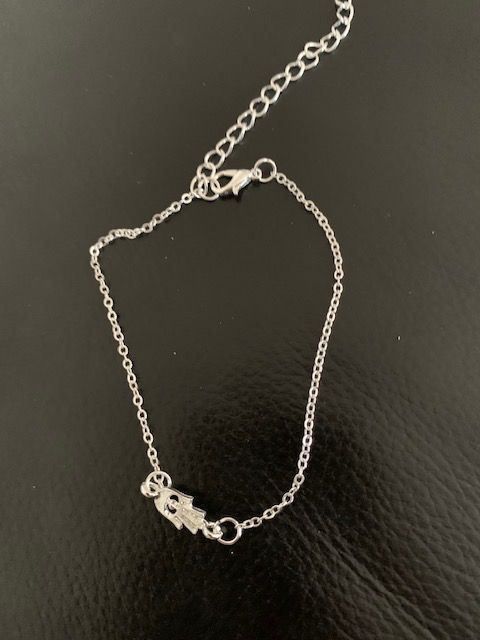 Catenine: Fusskette mit Maske - Modeschmuck für Mädchen – Nuovo e nell'imballaggio originale da Beromünster venduto da msklef 1