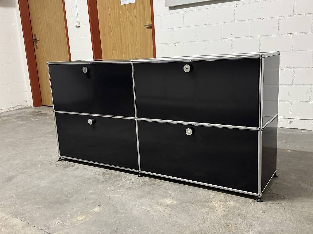 USM Cassettiere: USM Haller Sideboard Schwarz 2x2 – Usato da Dietikon venduto da Kumar_Occasionen 5