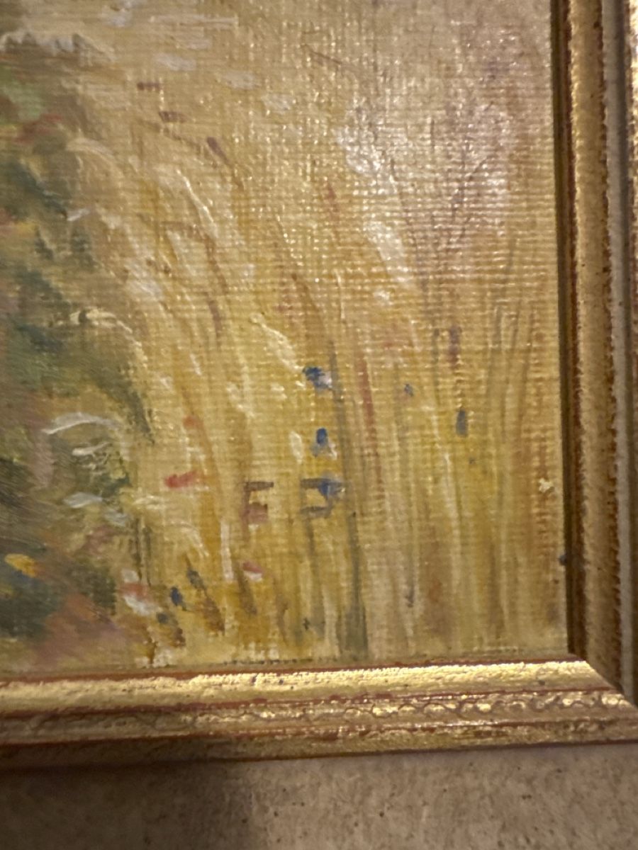 Gemälde: Original Gemälde 1951, 32x38 – Gebraucht aus Richigen von fidalgo77 1