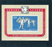 1951 LUNABA Block ungebraucht