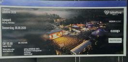 Billet Lakelive 2026 pour le 06.08.2026