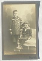 Altes Foto Kinder - Fotografie E. Eichenhofer, Wohlen AG