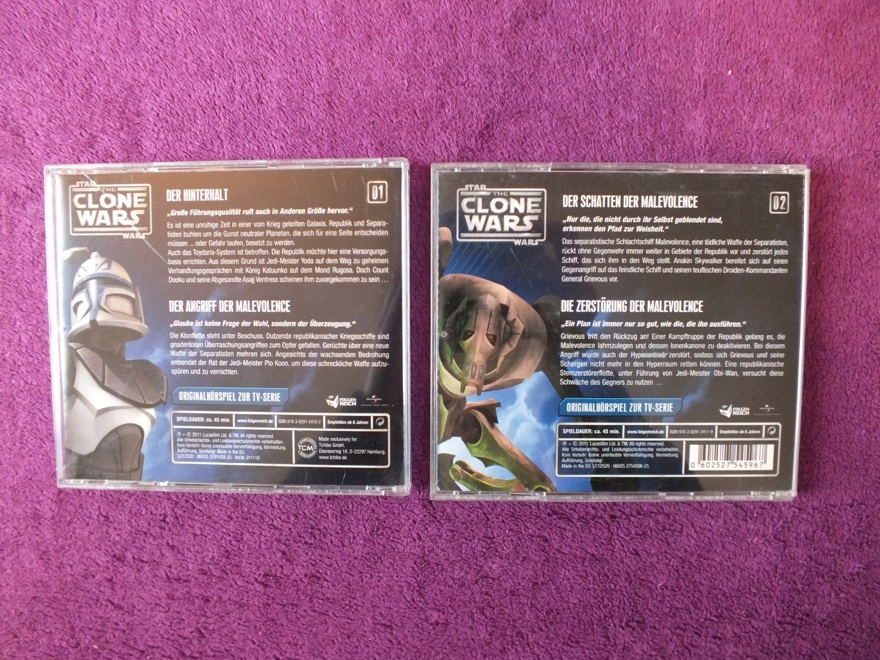 CD: 6 - Star Wars / Clone Wars - Hörspiel - CD´S – Usato da Müllheim Dorf venduto da Seeeule01 2