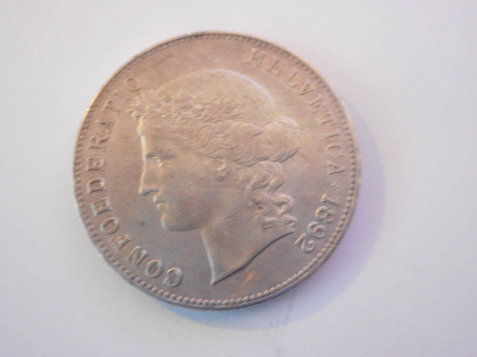 Alle Münzen: 5 Fr. 1892 silber  -unz – Neu (gemäss Beschreibung) aus Kriegstetten von pizlad2010 5