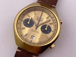Vintage HEUER Carrera cal. 12 automatique homme