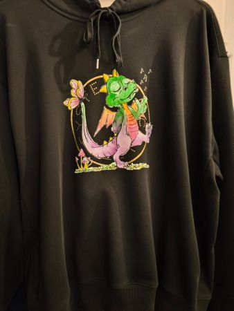 Stella MC Cartney Hoodie Lucky Dragon XL