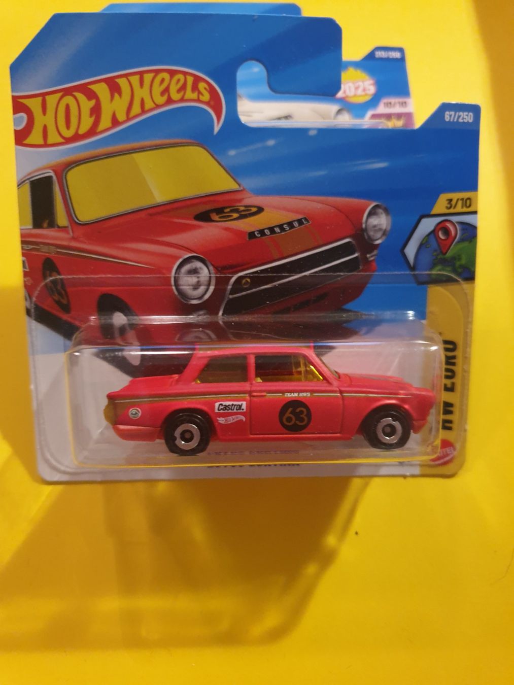 Hot Wheels Modellini d'auto: 2 x Hot Wheels LOTUS CORTINA – Nuovo e nell'imballaggio originale da Oftringen venduto da Rotor 4