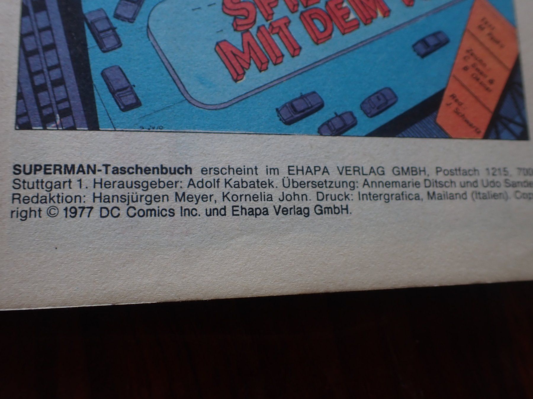 Fumetti: 6 alte Ehapa " SUPERMAN " Taschenbuch Comic Hefte / Alben – Usato da Geroldswil venduto da boy5toy 3