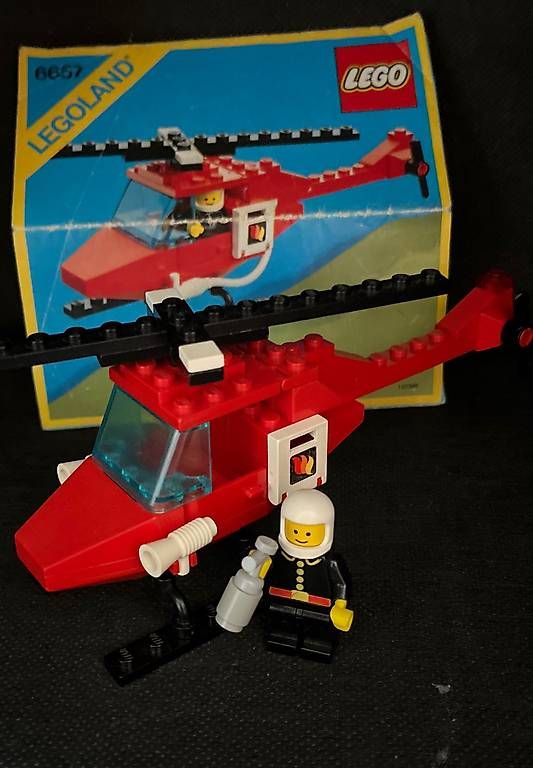 Giocattoli: Lego 6657 Fire Patrol Copter – Usato da Grenchen venduto da mammamia25