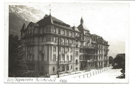 Grindelwald (BE) Hotel Regina Alpenruhe - echte Foto-AK 1923