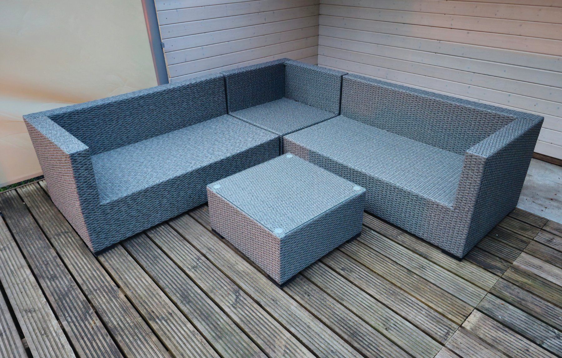 Divani: Gartenlounge mit Beistelltisch – Usato da Etzgen venduto da VierRingeA6 4