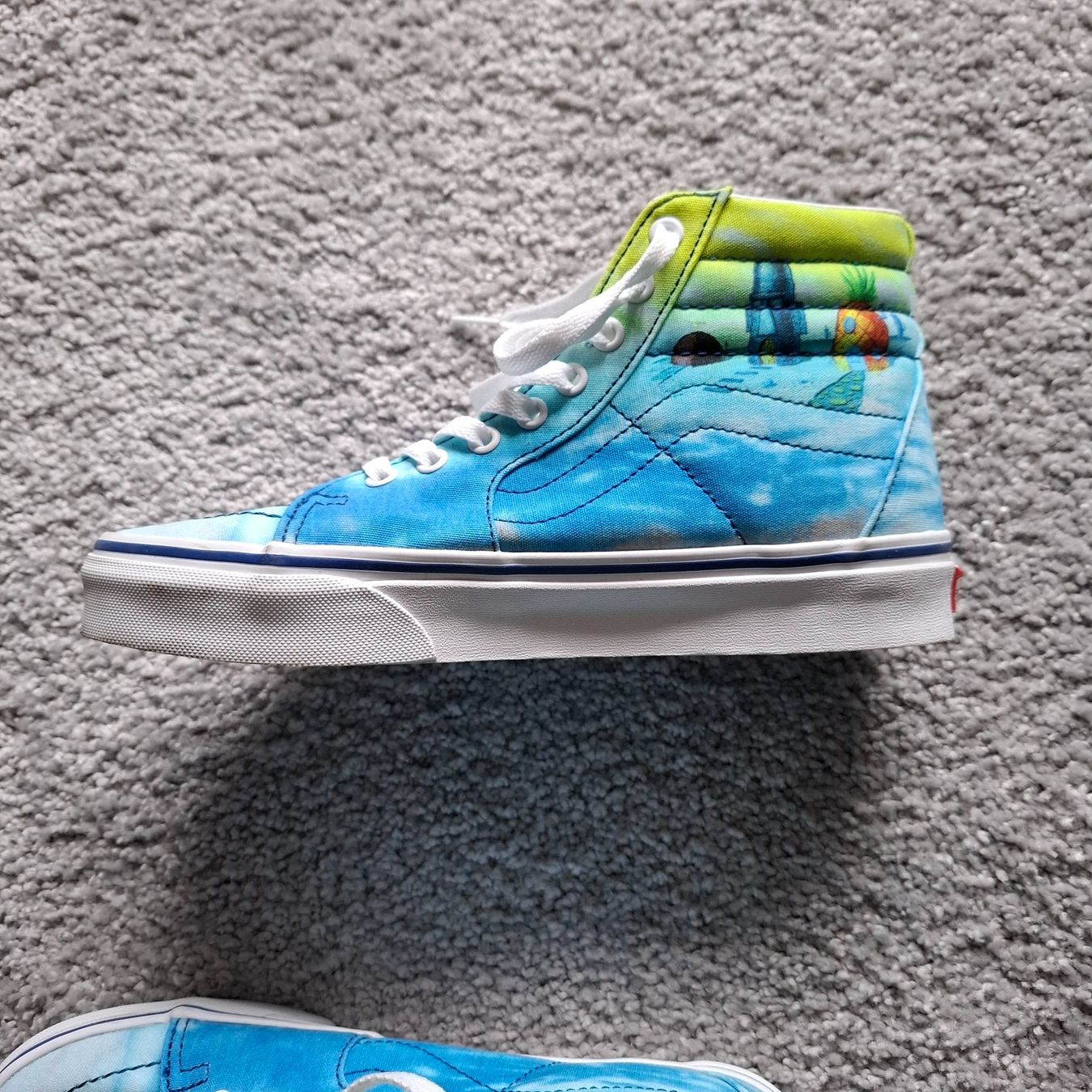 Vans Scarpe da uomo: Vans Sk8 Hi Spongebob Squarepants Bikini Bottom – Nuovo (secondo la descrizione) da Hombrechtikon venduto da Tinea82 2
