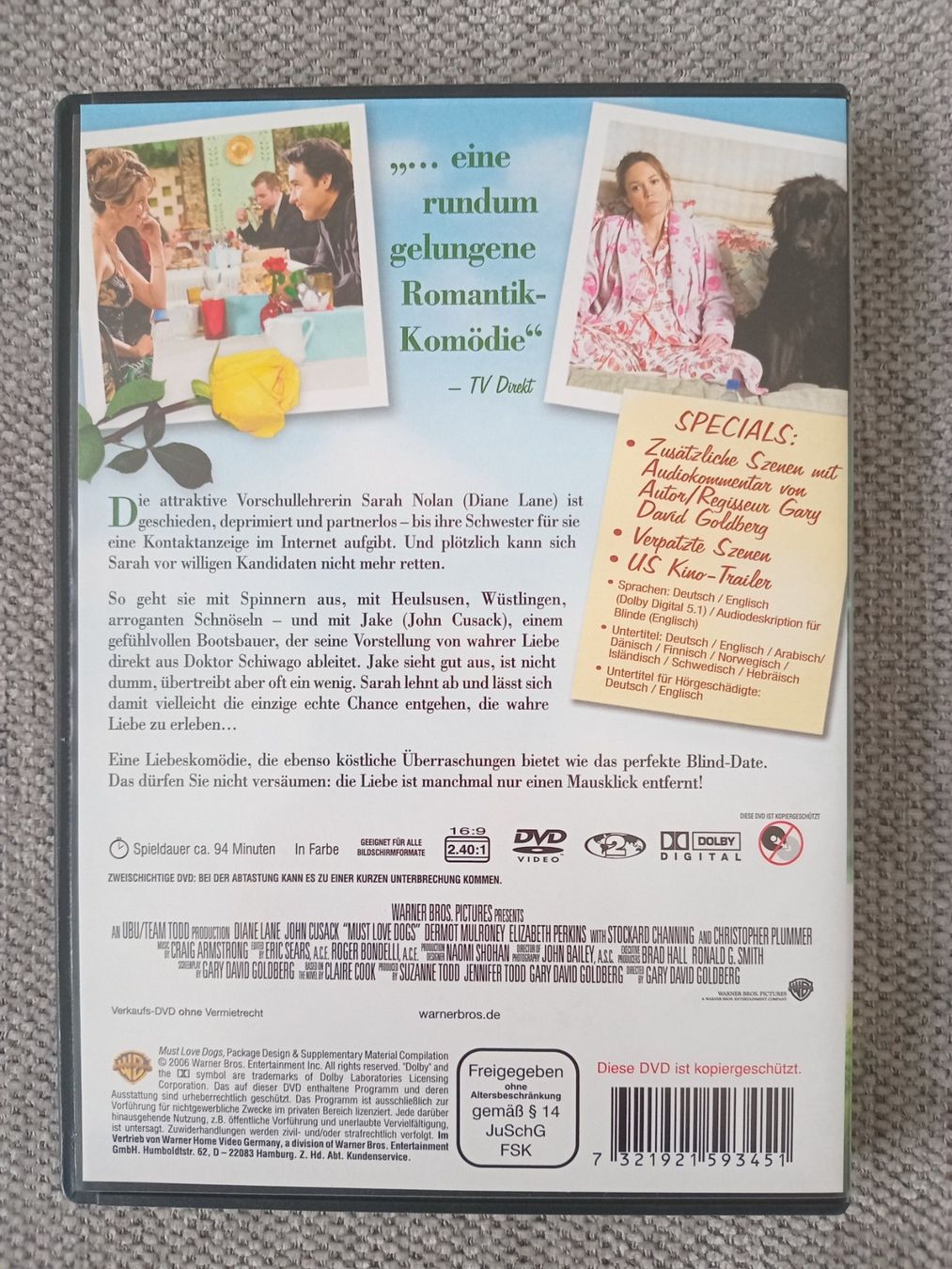 Tutti i DVDs: FRAU MIT HUND SUCHT...MANN MIT HERZ – Usato da Zollikofen venduto da jde_72zf 1