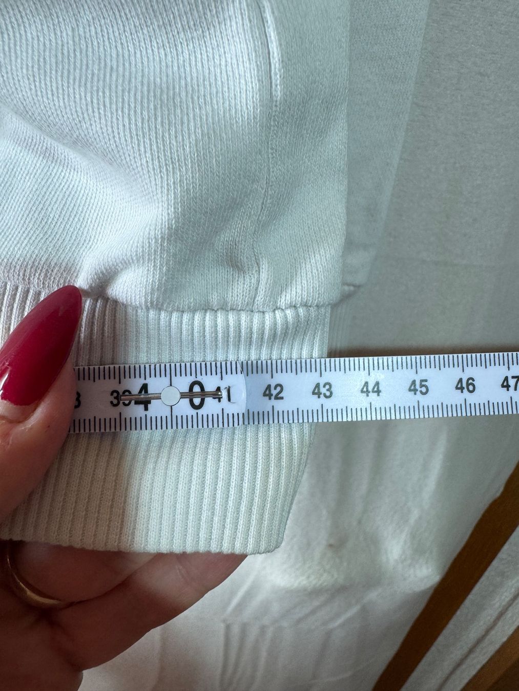 Adidas Maglioni & Felpe: weisser Pullover von Adidas Gr. 34 100% Baumwolle – Usato da Grosswangen venduto da second_hand_dress 8