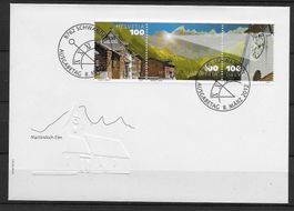 F1417 - FDC Martinlosch se tenant