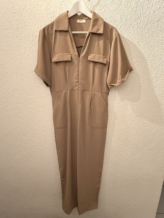 Overall Damen beige Grösse M
