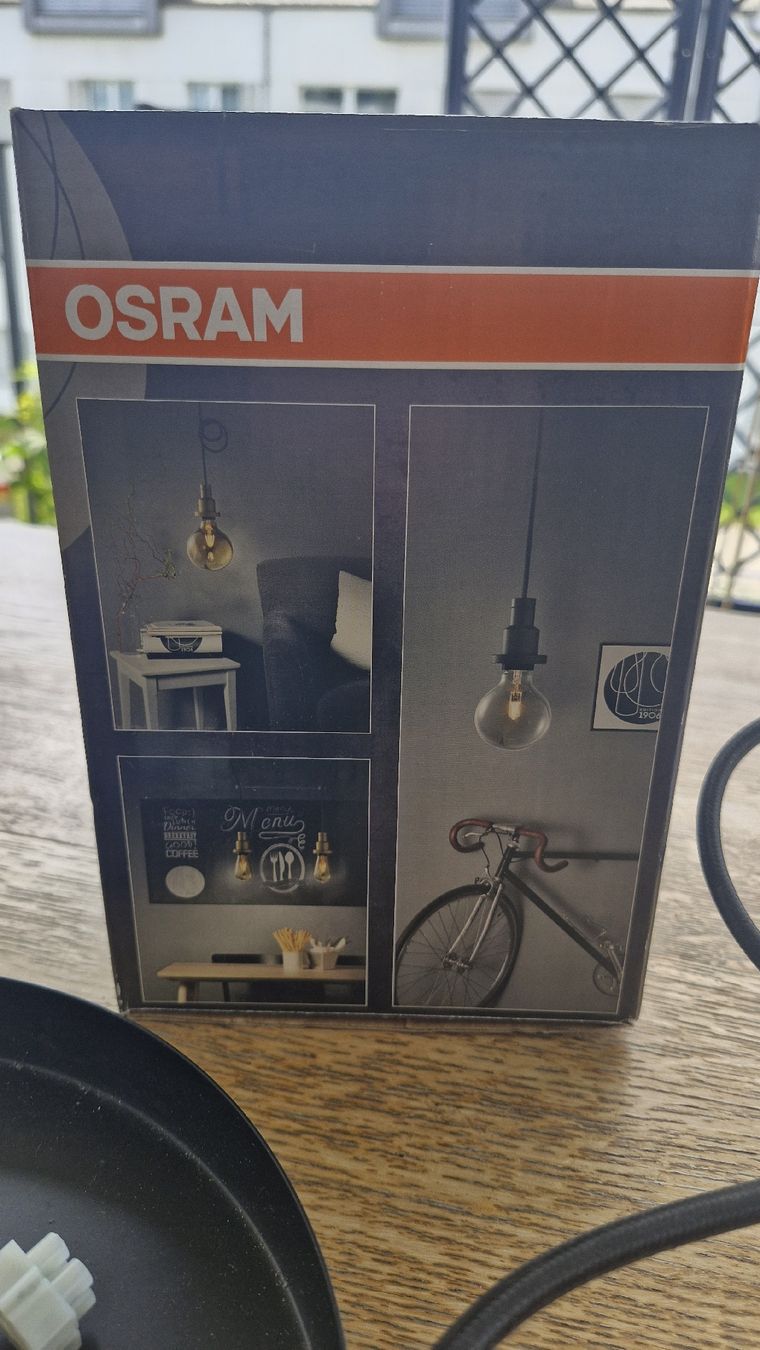 Osram Lampade: OSRAM Vintage 1906 PenduLum Black Lampe – Nuovo (secondo la descrizione) da Dällikon venduto da Larif96 3