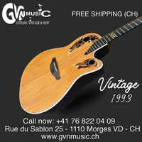 Ovation Western Guitar Vintage 1993 Collectors Series RARE!