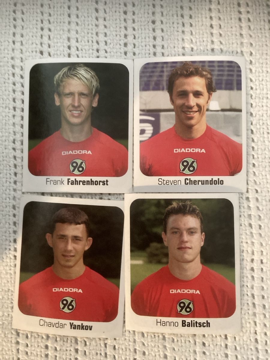 Panini Carte collezionabili: Hannover 96 Panini Sticker von 2006/2007 - 4 St. – Usato da Bonstetten venduto da Ernstg08