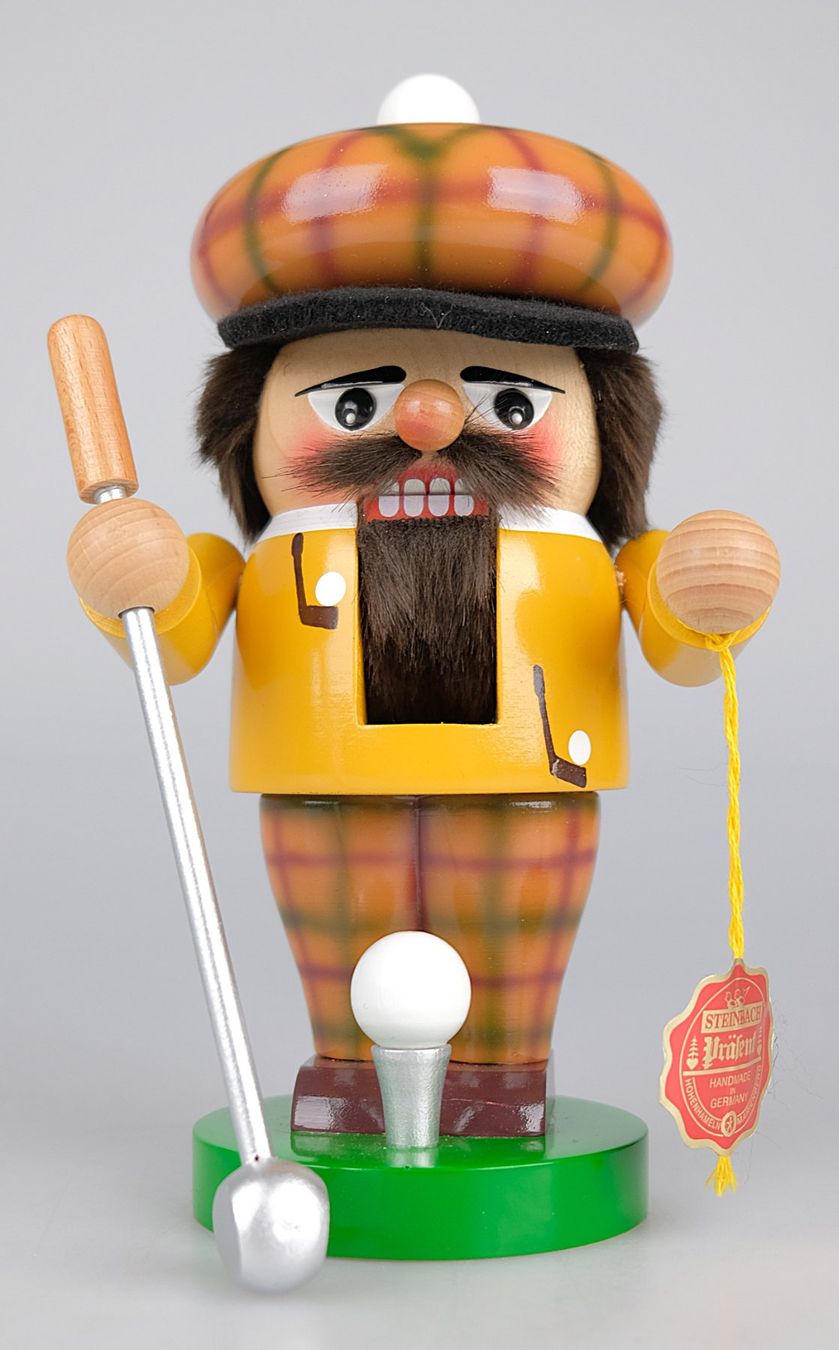 Statuette: Nussknacker "Troll Golfer" von Steinbach GmbH – Usato da Volketswil venduto da brockipfannenstil 2