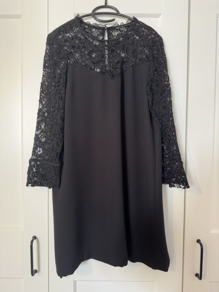Zara Vestiti: Cocktailkleid schwarz Gr. L – Usato da Luzern venduto da Ink