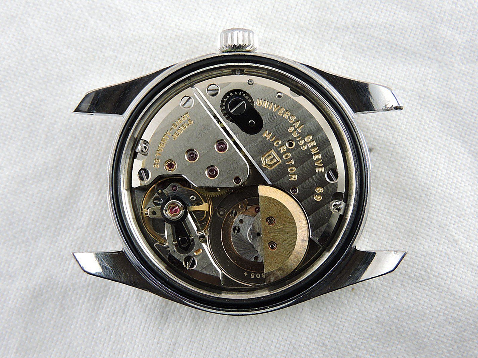 Universal Genève Orologi: 1966 Universal Genève Polerouter 869113-04 - Serviced – Usato da Bern venduto da Vintage-Oyster 8