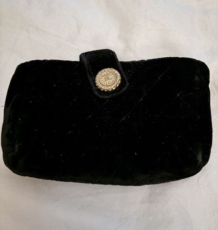 ©️ CHANEL Pochette, Etui  Samt ©️