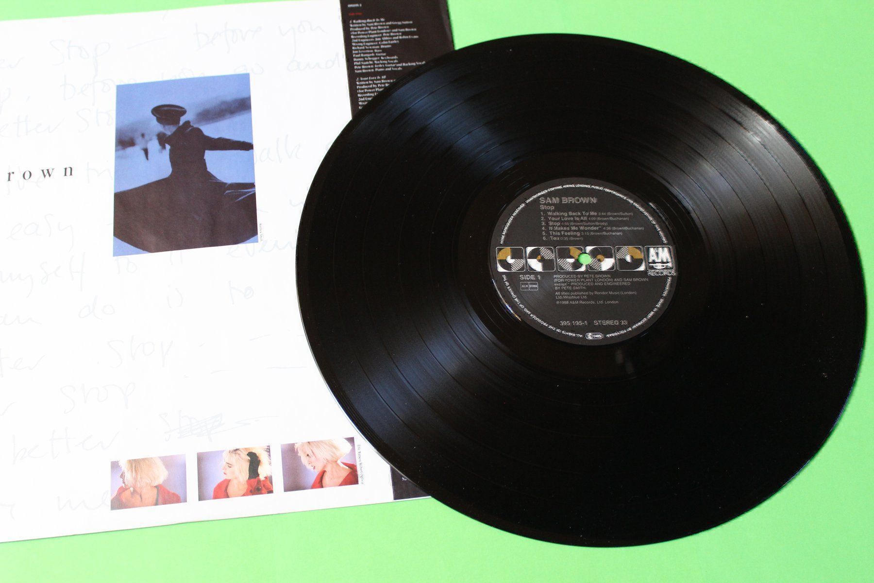 Vinyles: Sam Brown - Stop! LP Vinyl 1988 – D'occasion à Tübach par JamesStone 2