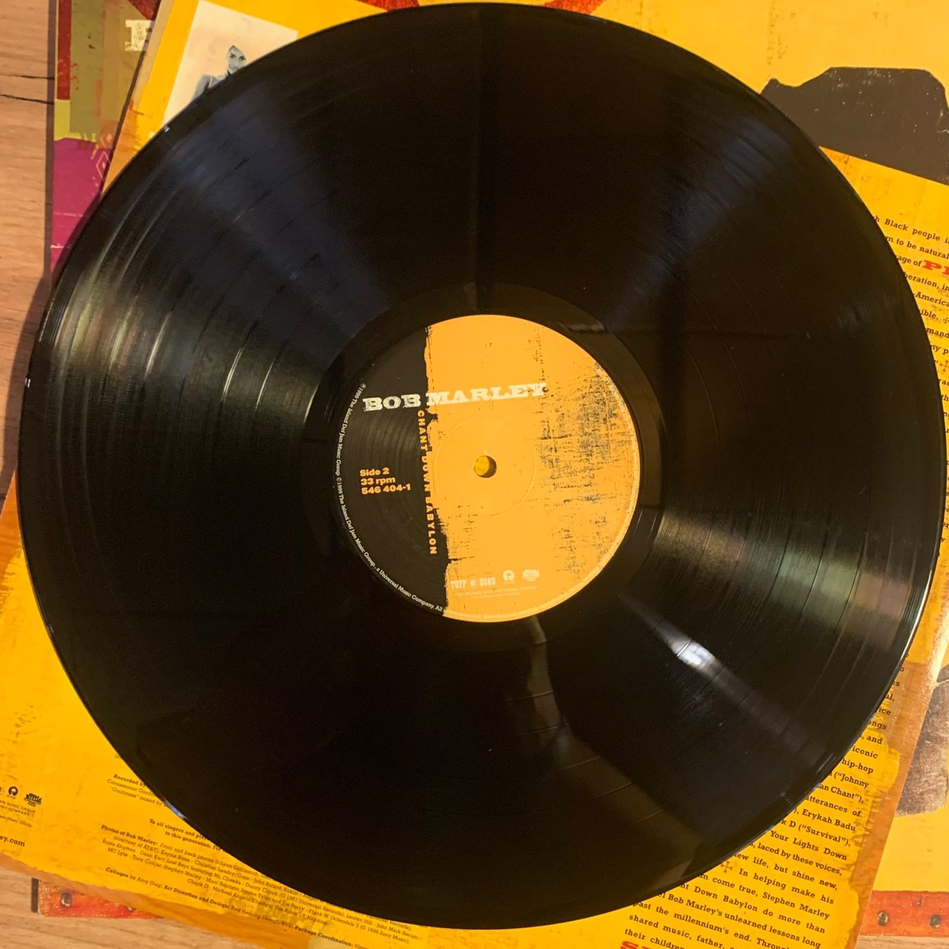 Dischi in vinile: BOB MARLEY - CHANT DOWN BABYLON...OG EU 1999...VG+/VG++ – Usato da Gals venduto da Diskopat 3