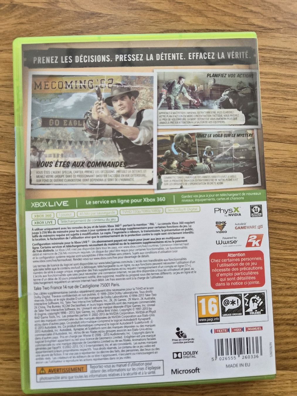 Microsoft Spiele: Jeu Xbox 360 - The Bureau: XCOM Declassified – Gebraucht aus La Joux FR von car_ck96 2