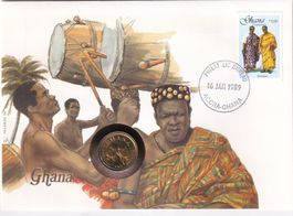 Münzbrief   Ghana