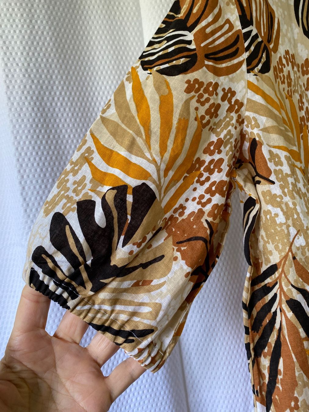 Blusen: Sommerbluse Leinen/Baumwolle Gr. M/L – Gebraucht aus Besazio von lionheart63 1
