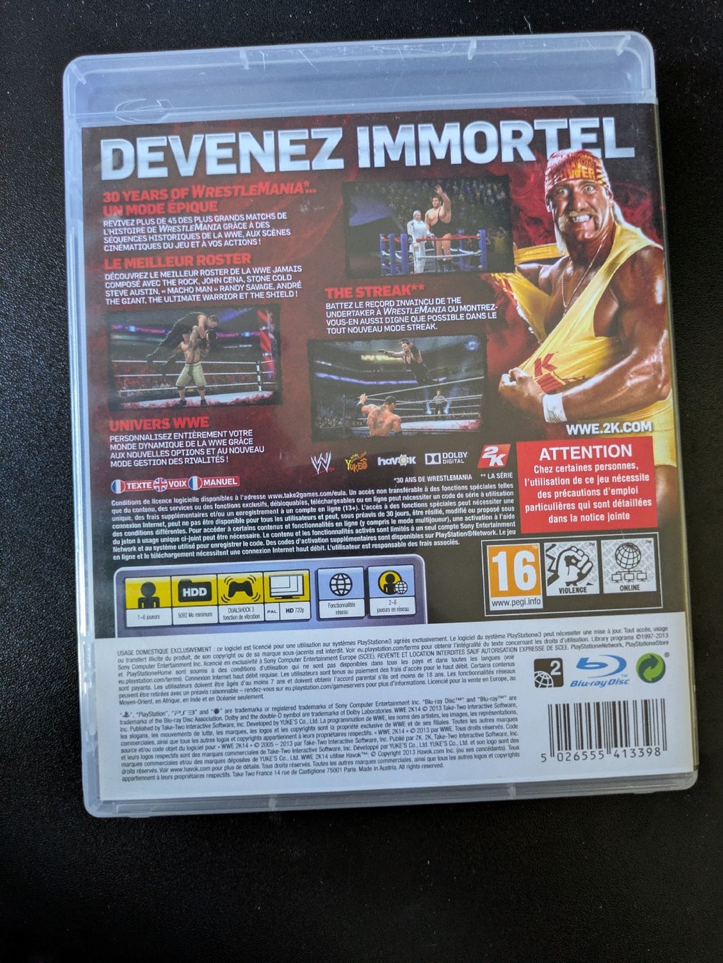 Giochi: Jeu PS3 WWE 2K14  – Usato da Court venduto da Meirine 1