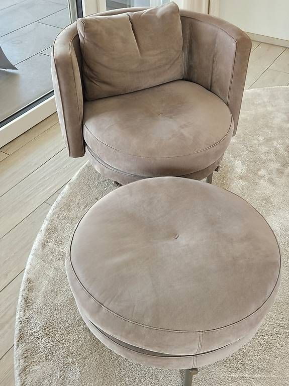Poltrone: Minotti Sessel  und Hocker "Torii" Small – Usato da Thalwil venduto da sho_y9gm 1