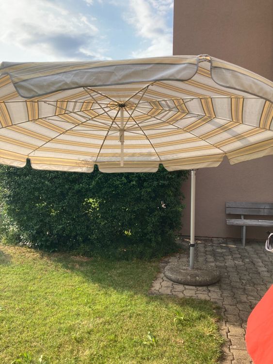 Sonnenschirm Durchmesser 3 Meter (Ampelschirm) Pendalex Kaufen auf